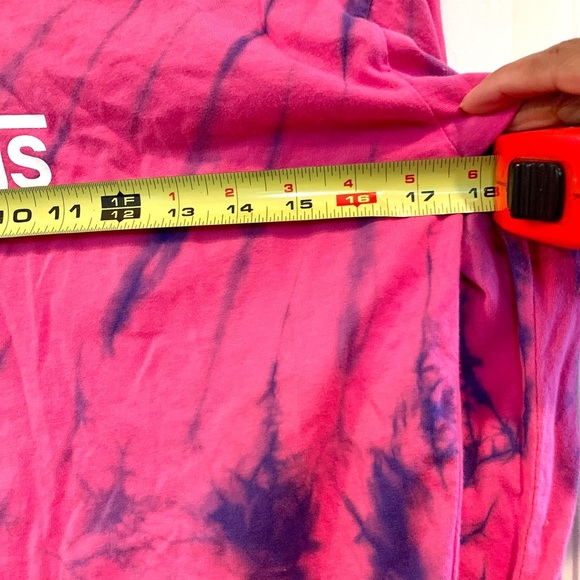 VANS tie dye checker long sleeve shirt skate top bmx hipster Streetwea unisex W - Picture 5 of 7